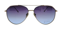 Diff Diff SDFDASH61BROP Black Aviator Unisex Sunglasses