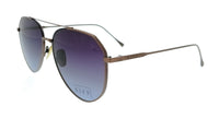 Diff Diff SDFDASH61BROP Black Aviator Unisex Sunglasses