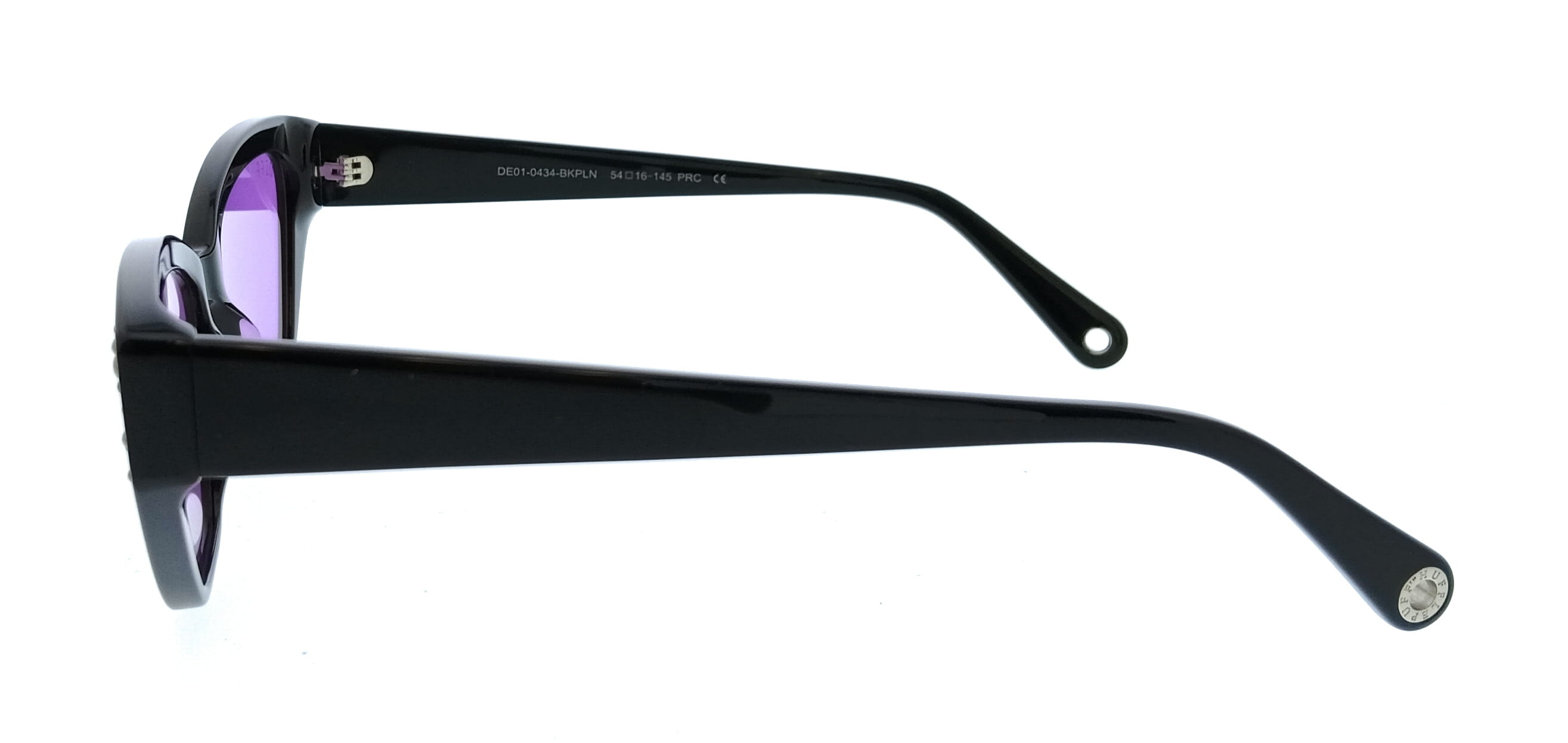 Diff Diff SDFNYMP550BLA Ack Purple Cat Eye Womens Sunglasses