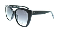Diff Diff SDFRUBY540BLA Black Round Womens Sunglasses