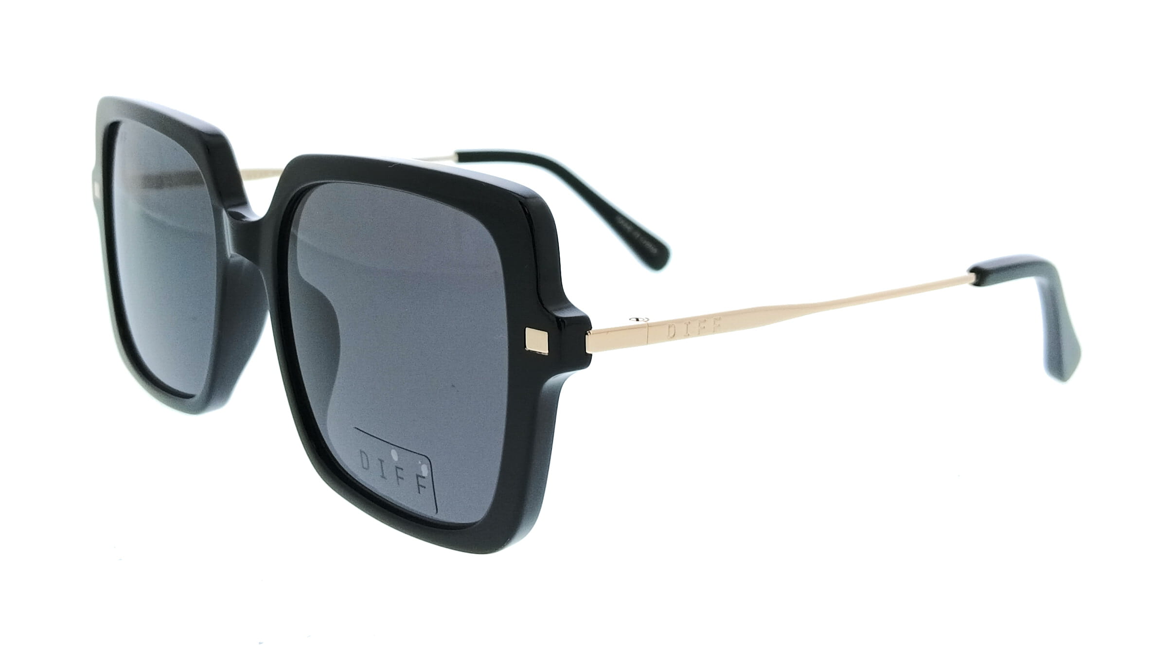 Diff Diff SDFSAND54BLAP Black Square Womens Sunglasses