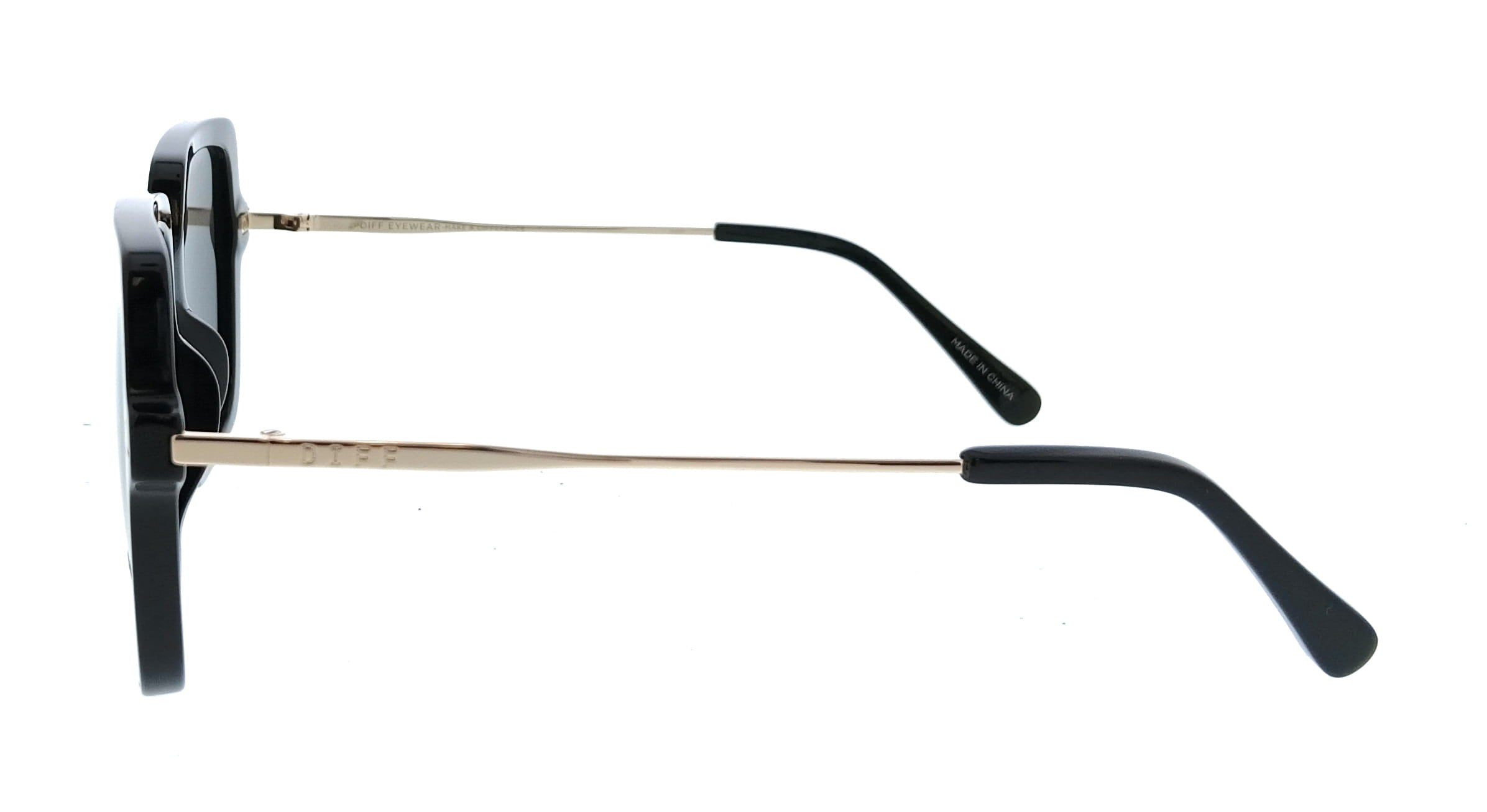 Diff Diff SDFSAND54BLAP Black Square Womens Sunglasses