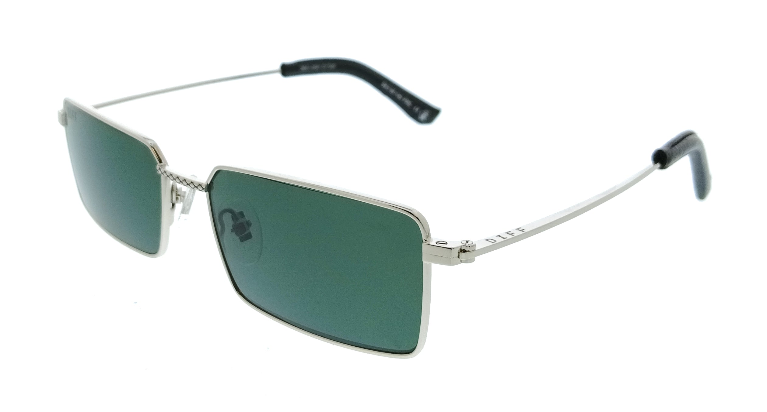 Diff Diff SDFSLY 540SIL Black Aviator Womens Sunglasses