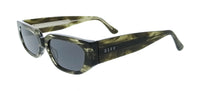 Diff Diff SDFSLY 549U47 Green Aviator Womens Sunglasses