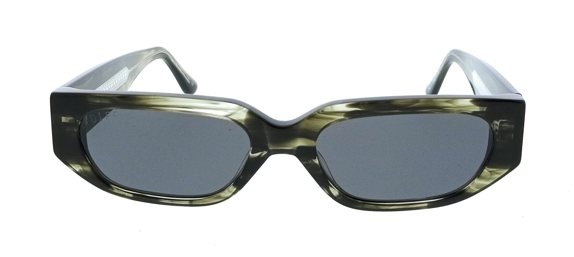 Diff Diff SDFSLY 549U47 Green Aviator Womens Sunglasses