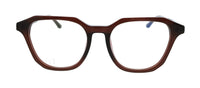 Diff Diff Black Rectangle VDFALLN51CHST Eyeglasses