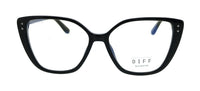 Diff Diff Black Cat Eye VDFAMLA540BLA Eyeglasses