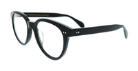 Diff Diff Black Round VDFCRLY480BLA Eyeglasses