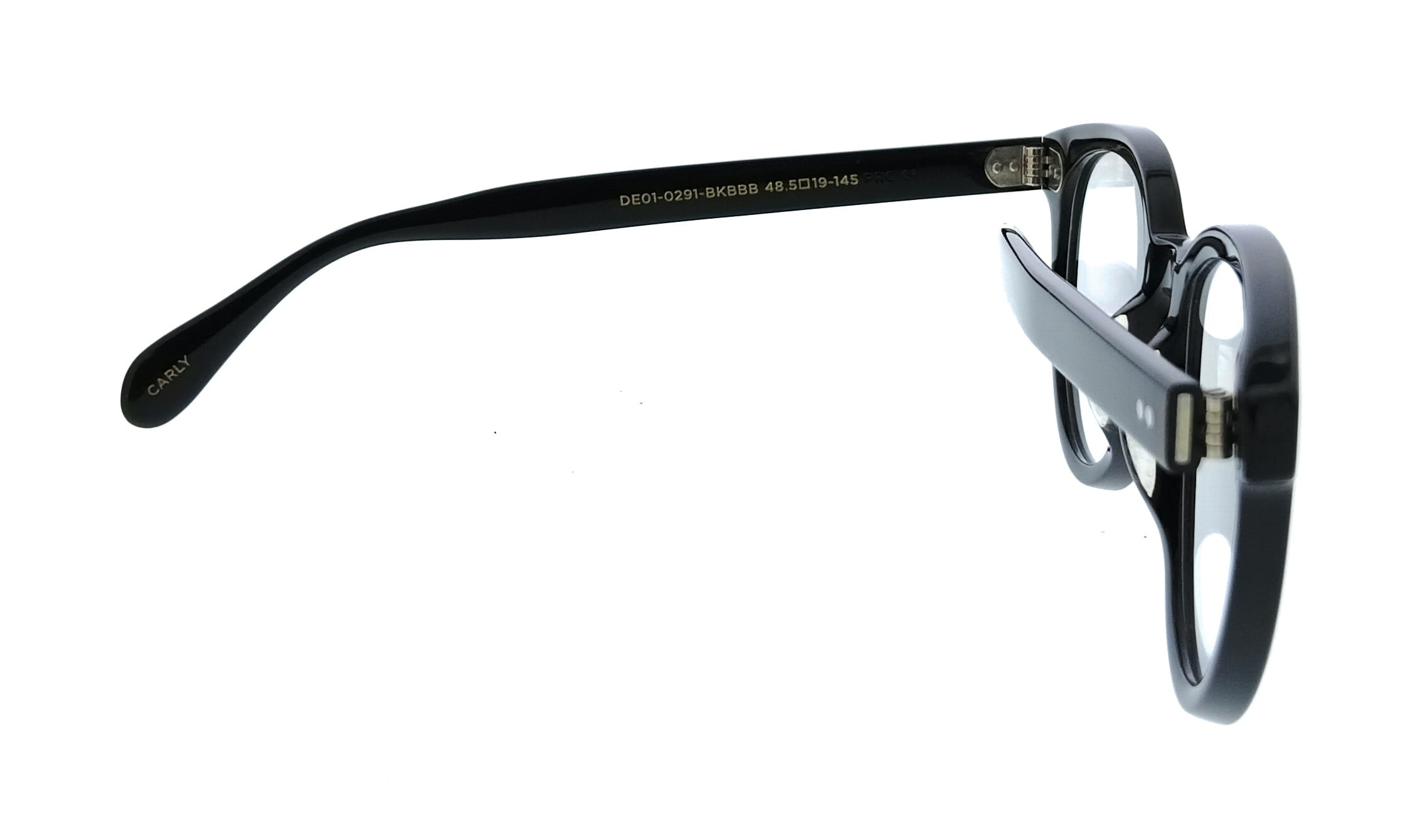 Diff Diff Black Round VDFCRLY480BLA Eyeglasses