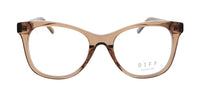 Diff Diff Black Rectangle VDFCRNA50DCRY Eyeglasses