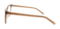 Diff Diff Black Rectangle VDFCRNA50DCRY Eyeglasses