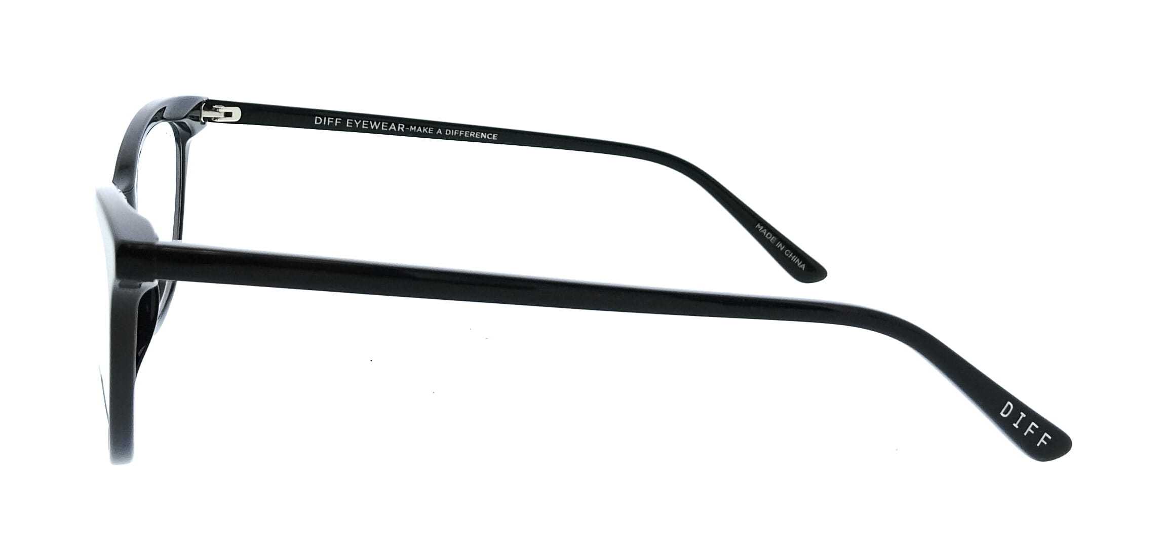 Diff Diff Black Cat Eye VDFJADE510BLA Eyeglasses