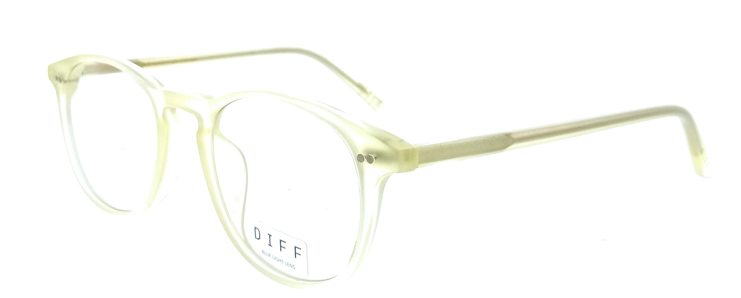 Diff Diff Black Square VDFJAXS49GRNT Eyeglasses