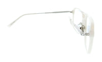 Diff Diff White Rectangle VDFLKE 560WHI Eyeglasses