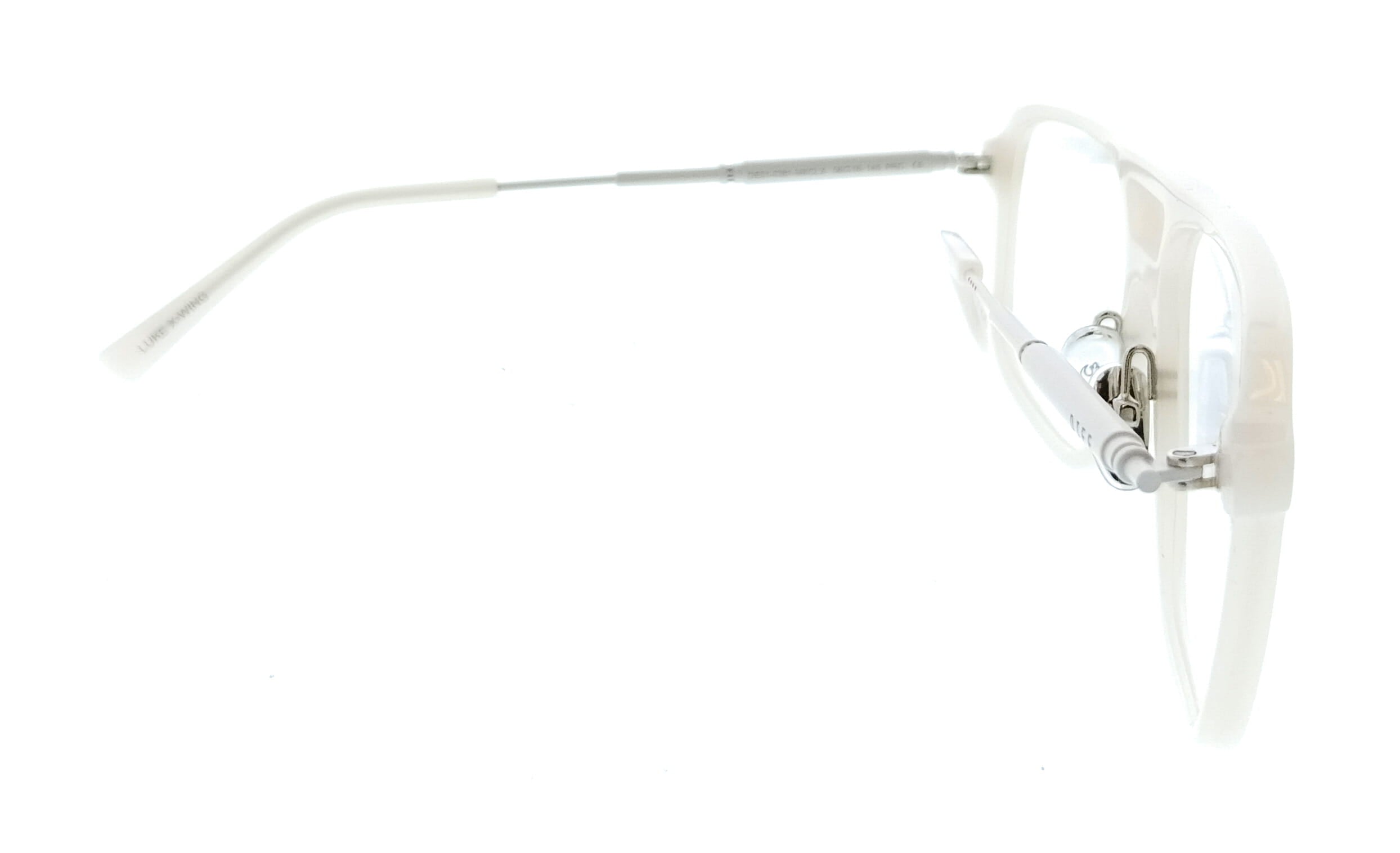 Diff Diff White Rectangle VDFLKE 560WHI Eyeglasses