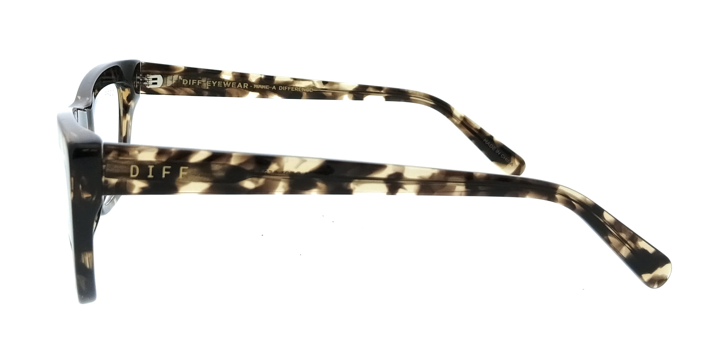 Diff Diff Espresso Tort - 0T 54 17 145 Square VDFNAD 540BLT Eyeglasses
