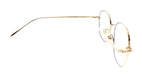 Diff Diff Black Round VDFREID510GOL Eyeglasses