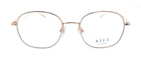 Diff Diff Rose Gold Round VDFREID51RGOL Eyeglasses