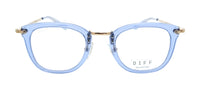 Diff Diff Black Round VDFRUE 46CBLB Eyeglasses