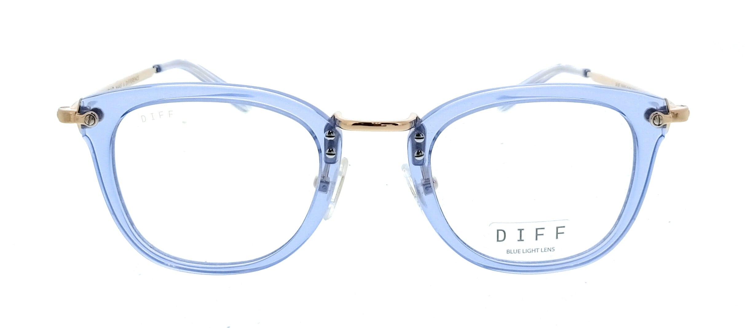 Diff Diff Black Round VDFRUE 46CBLB Eyeglasses