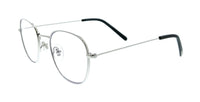 Diff Diff Black Round VDFSAGE460SIL Eyeglasses