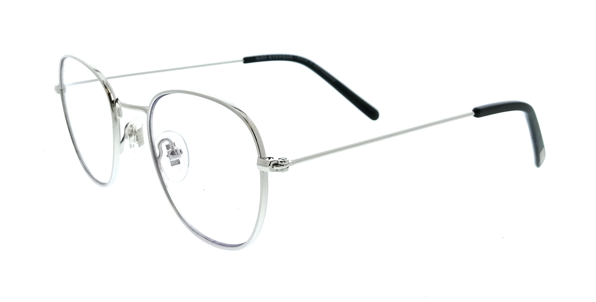 Diff Diff Black Round VDFSAGE460SIL Eyeglasses