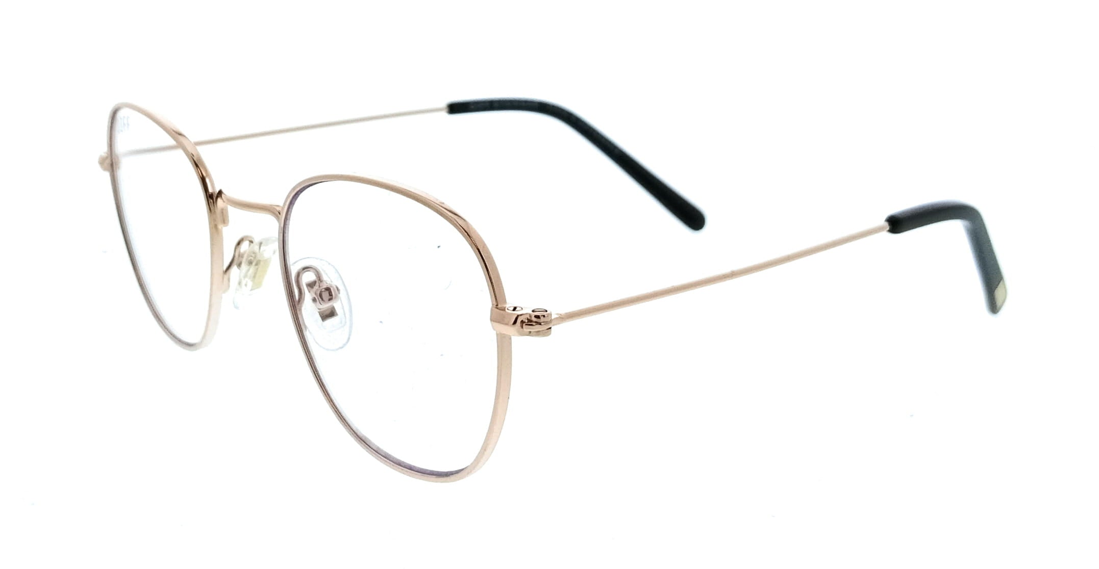 Diff Diff Rose Gold Round VDFSAGE46RGOL Eyeglasses