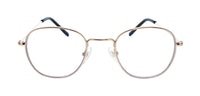 Diff Diff Rose Gold Round VDFSAGE46RGOL Eyeglasses