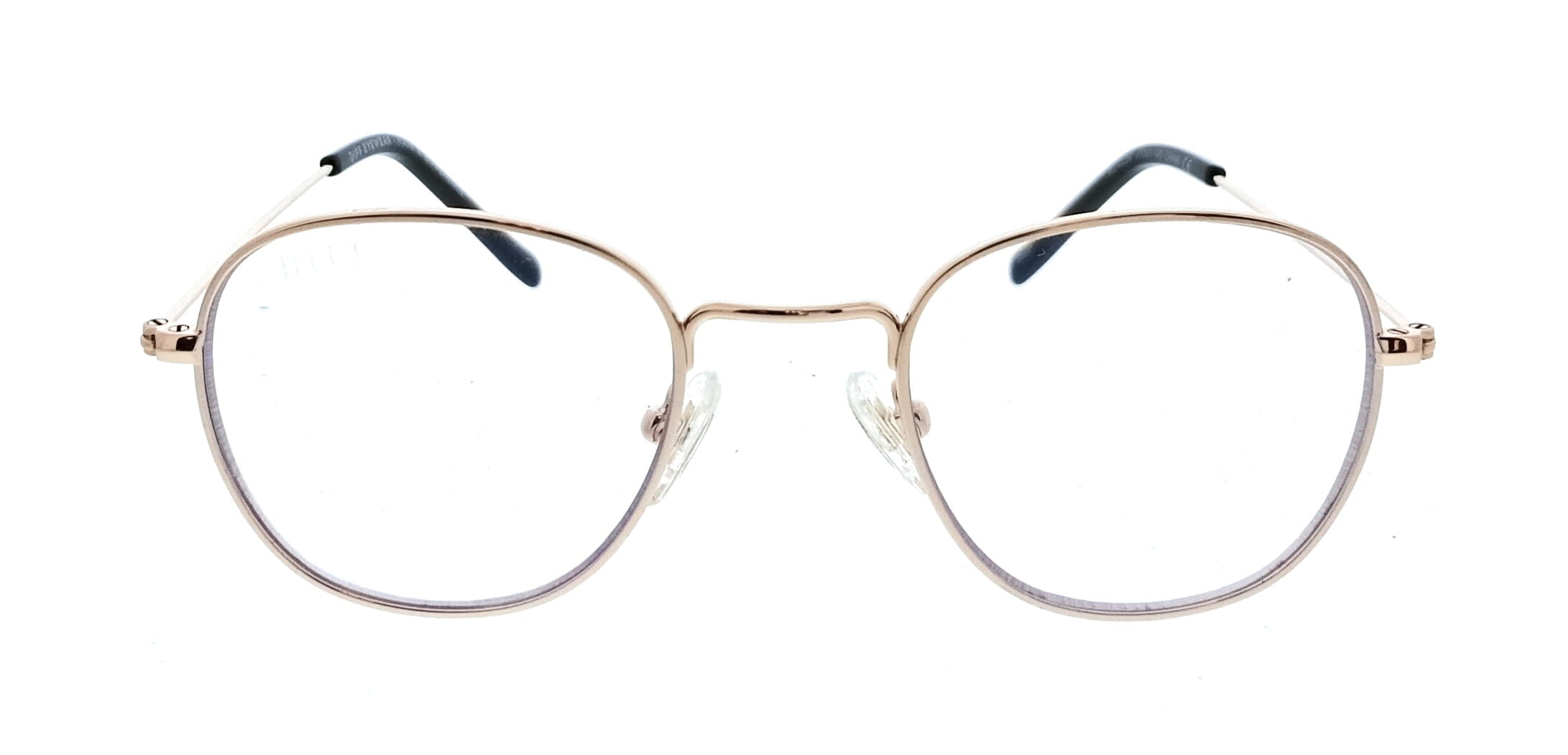 Diff Diff Rose Gold Round VDFSAGE46RGOL Eyeglasses
