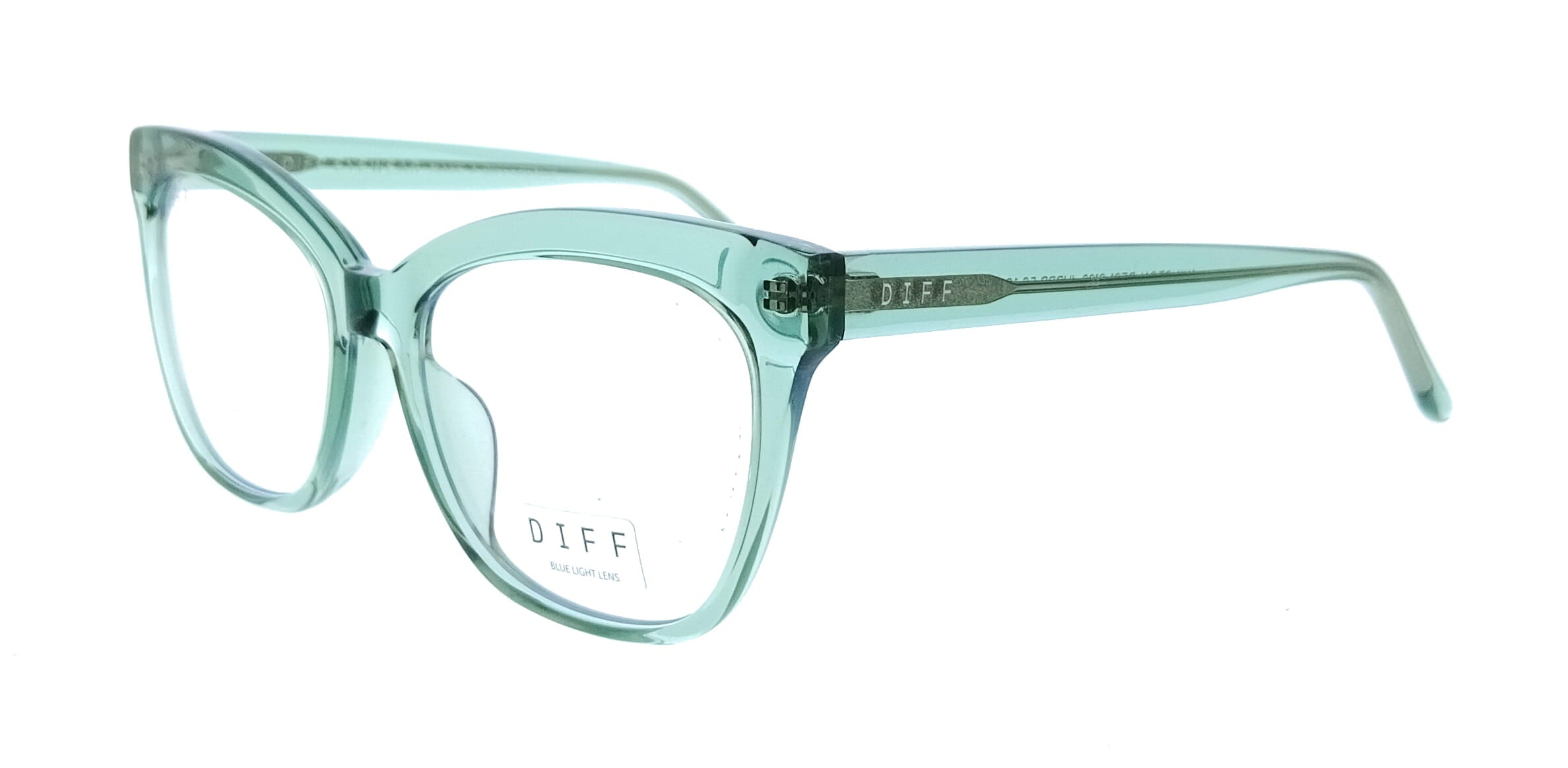 Diff Diff Sage Crystal Rectangle VDFWNST500U44 Eyeglasses
