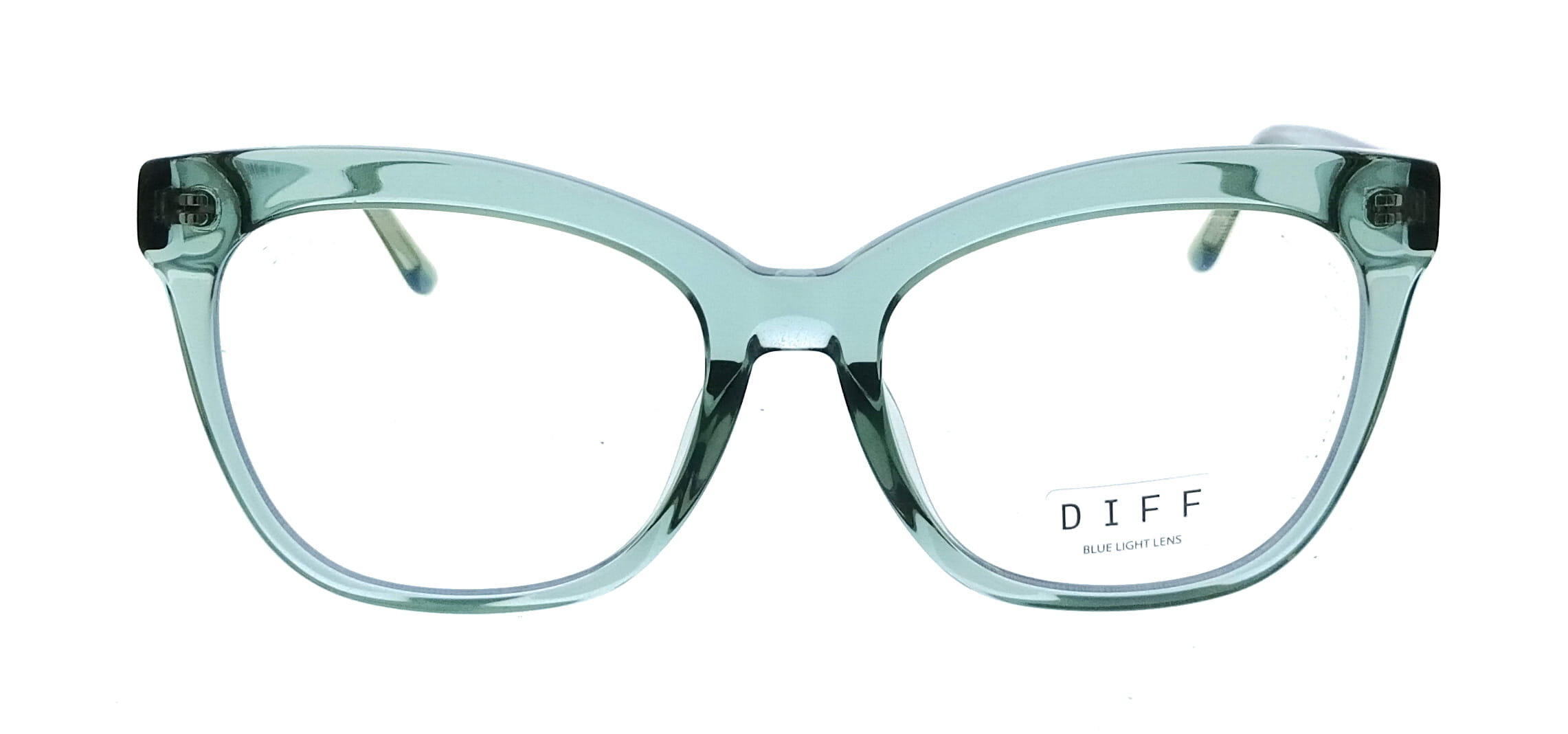 Diff Diff Sage Crystal Rectangle VDFWNST500U44 Eyeglasses