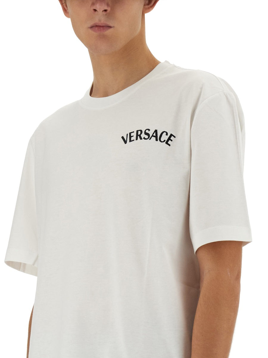Versace Men T-Shirt With Logo