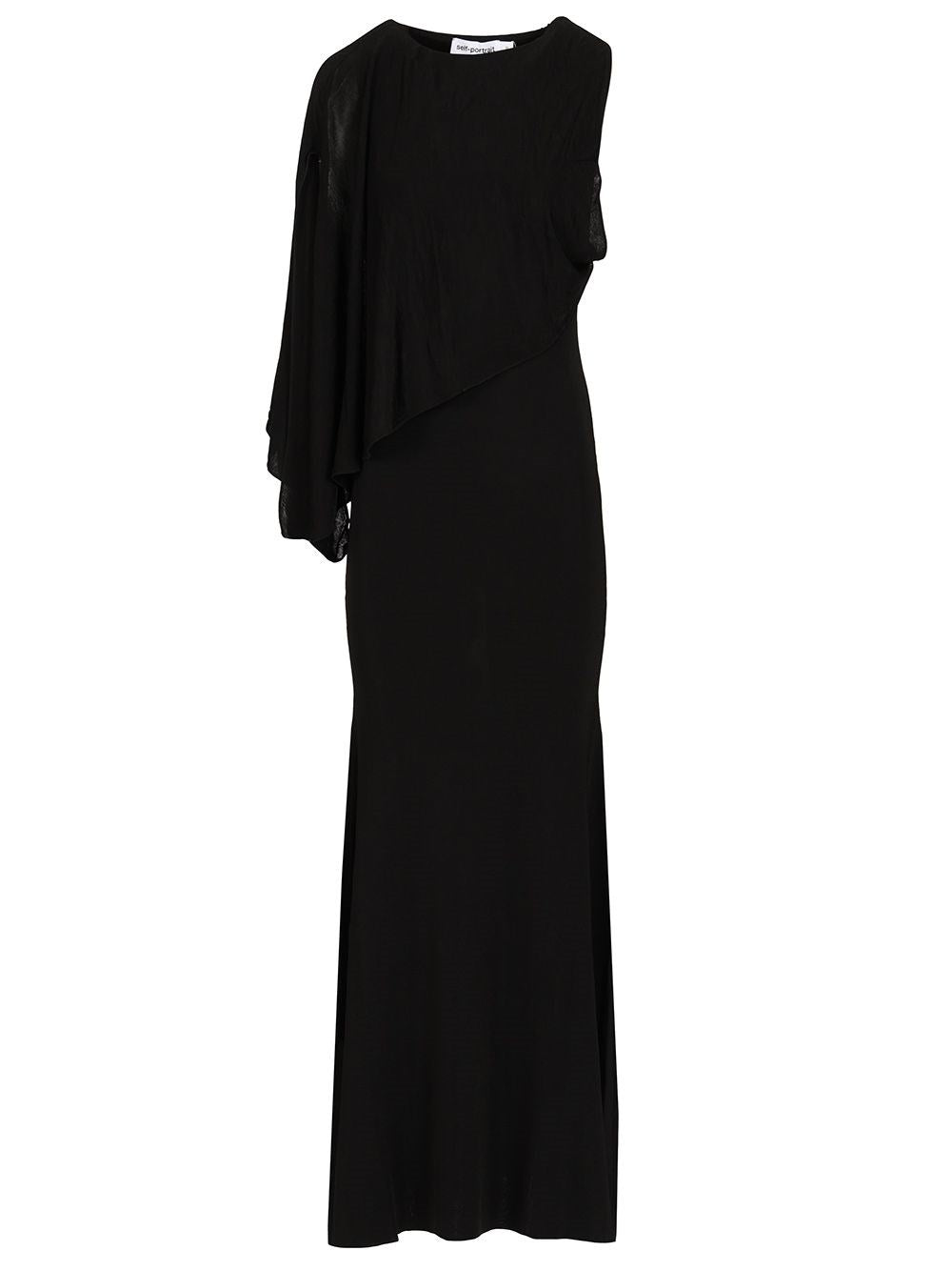 Self-portrait Self-Portrait Women Long One-Shoulder Dress