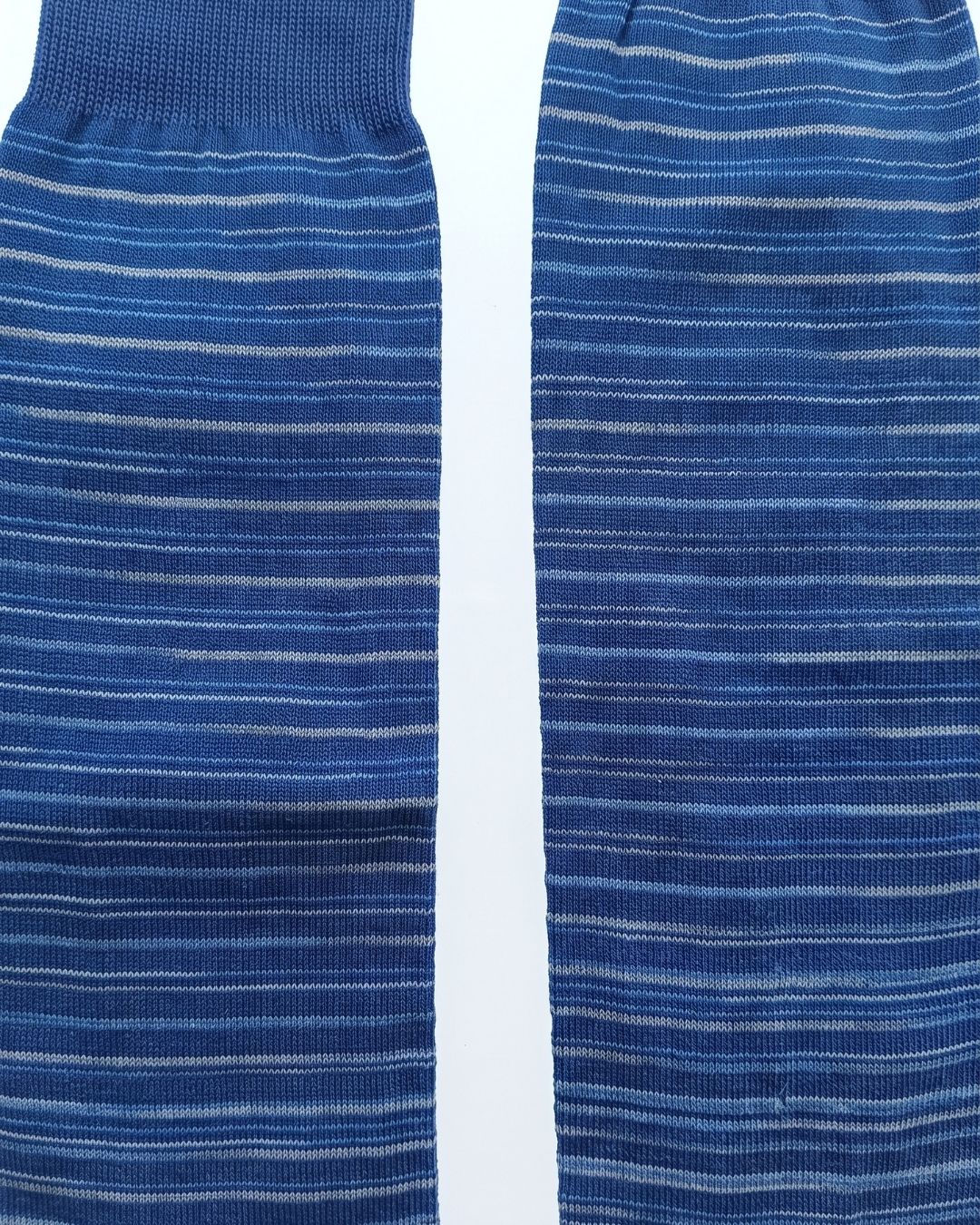 Missoni Missoni Light Blue Mens Stripe Dress Socks-