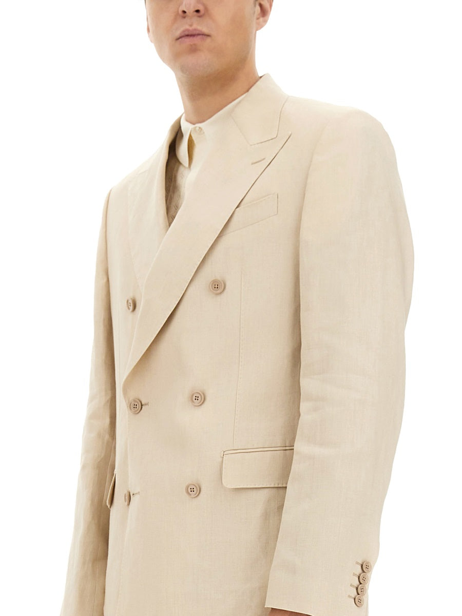 Dolce & Gabbana Men Double-Breasted Jacket