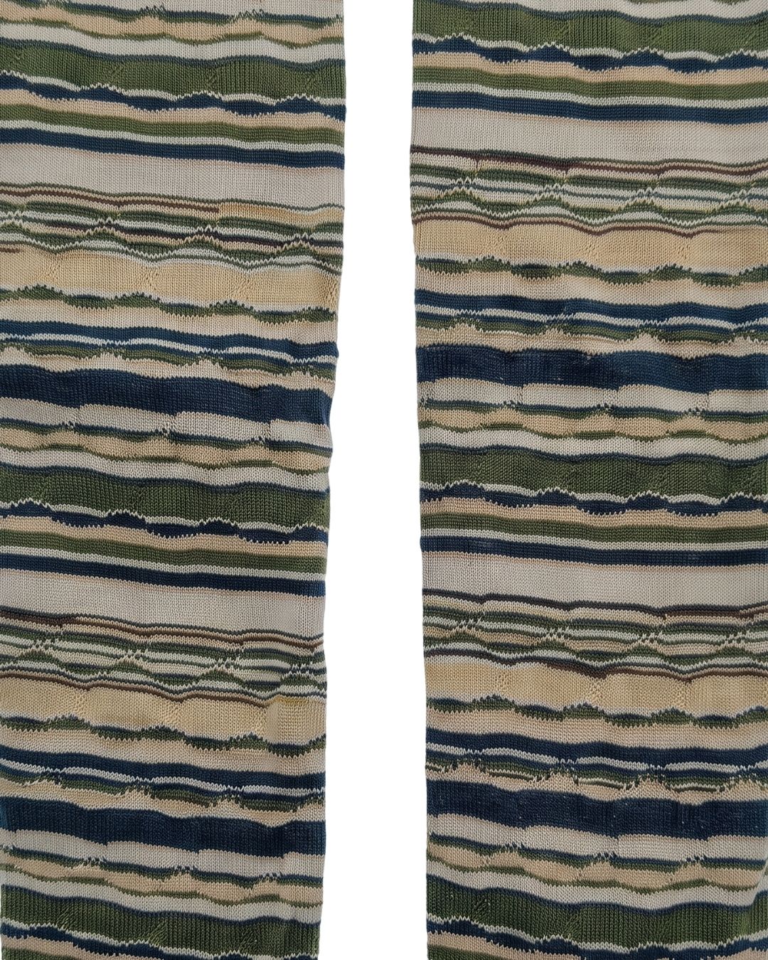 Missoni Missoni Teal Mens Stripe Dress Socks-