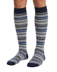Missoni Missoni Beige  Mens Stripe Dress Socks-S