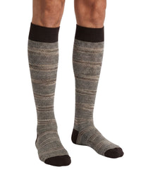 Missoni Missoni Brown  Mens Micro Herringbone Dress Socks-