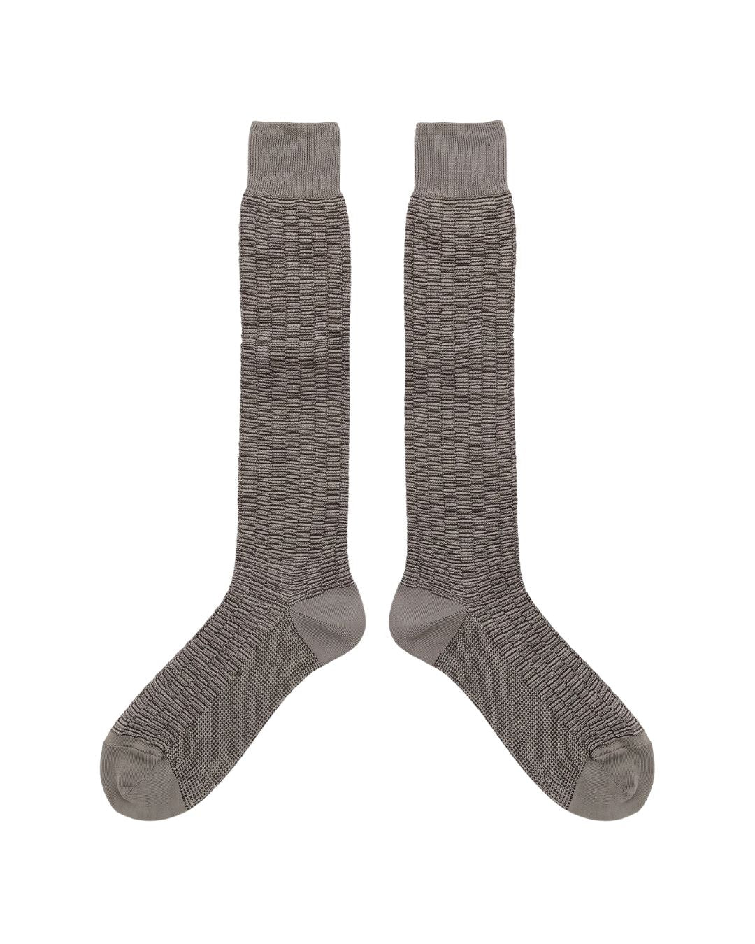 Missoni Missoni Taupe  Mens Waffle Dress Socks-