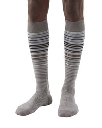 Missoni Missoni Grey  Mens Pinstripe Dress Socks-