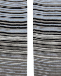 Missoni Missoni Grey  Mens Pinstripe Dress Socks-