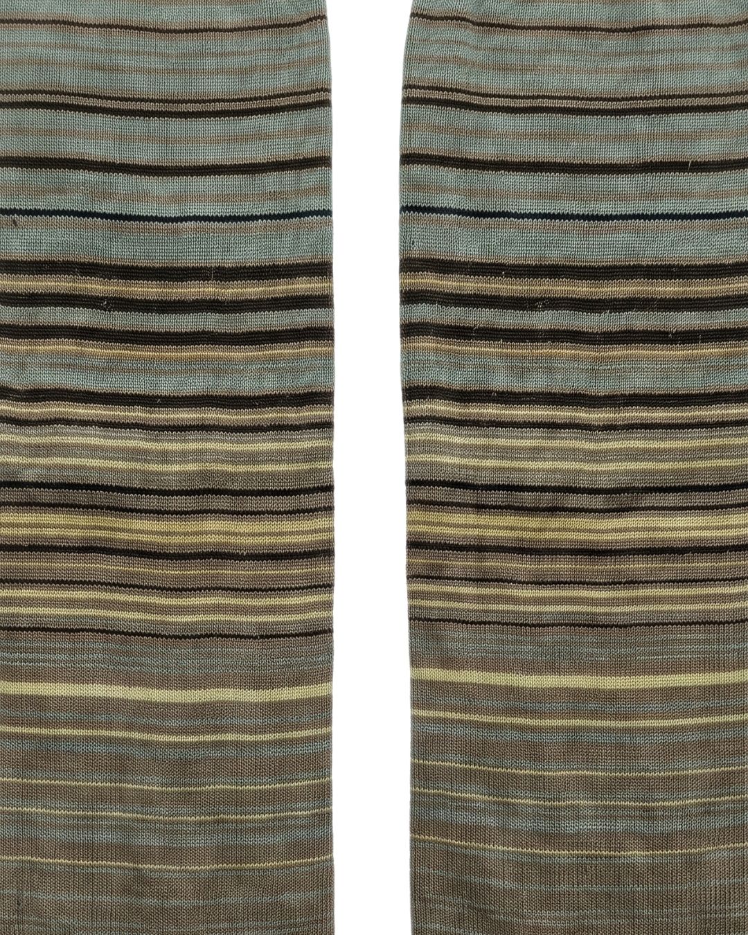 Missoni Missoni Camel Mens Pinstripe Dress Socks-