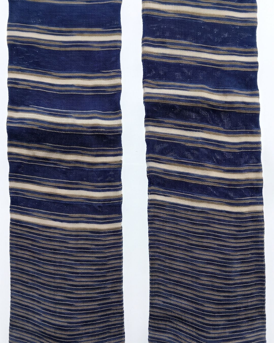Missoni Missoni Royal Blue Mens Multistripe Dress Socks-