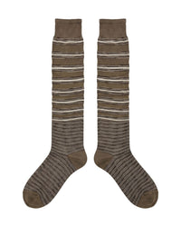 Missoni Missoni Camel  Mens Multistripe Dress Socks-