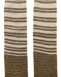 Missoni Missoni Cream Mens Multistripe Dress Socks-