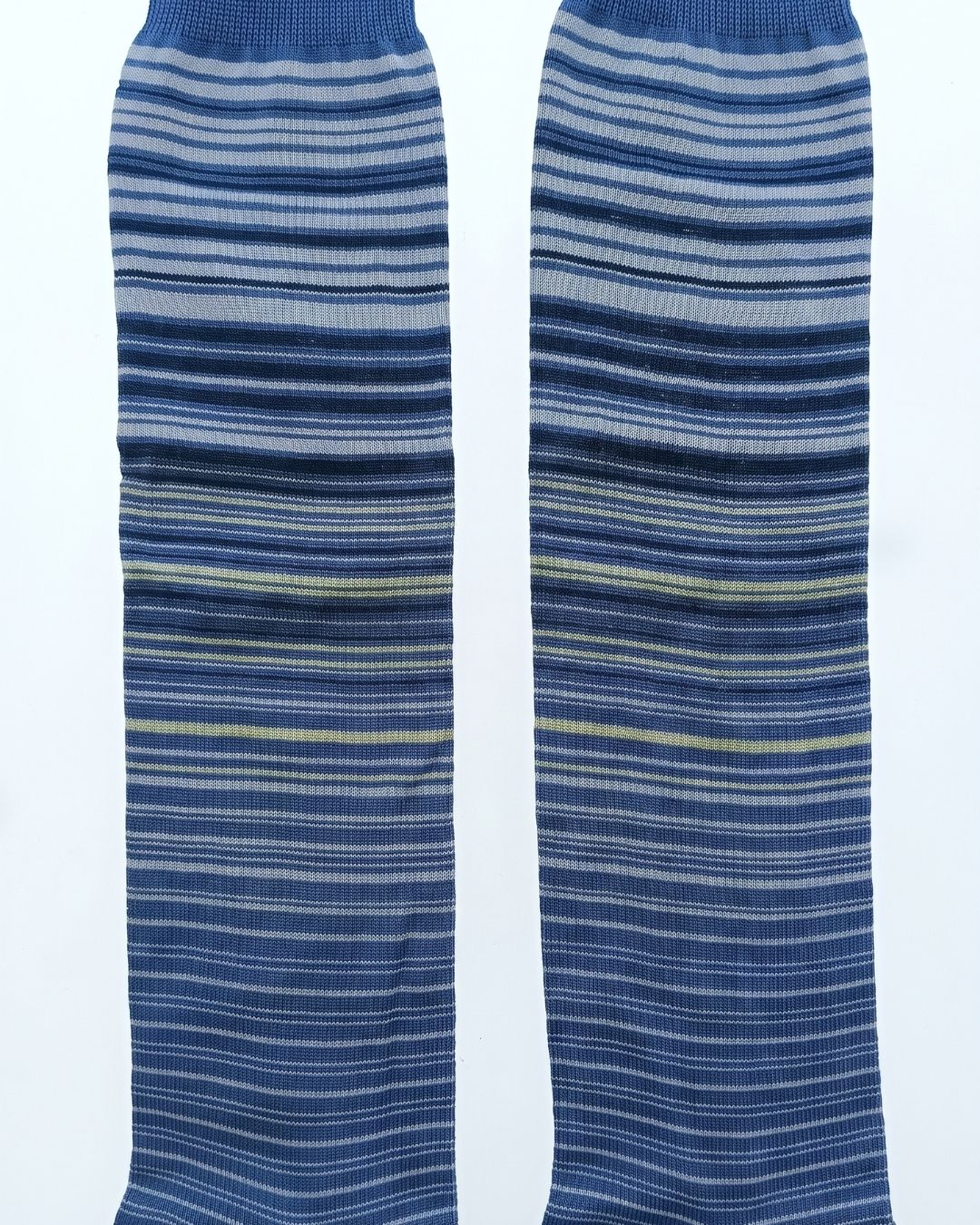 Missoni Missoni Light Blue Mens Pinstripe Dress Socks-