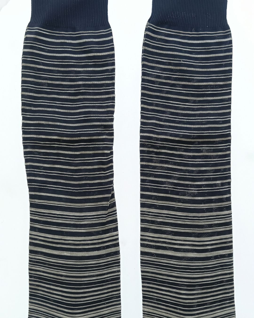 Missoni Missoni Dark Navy Mens Pinstripe Dress Socks-