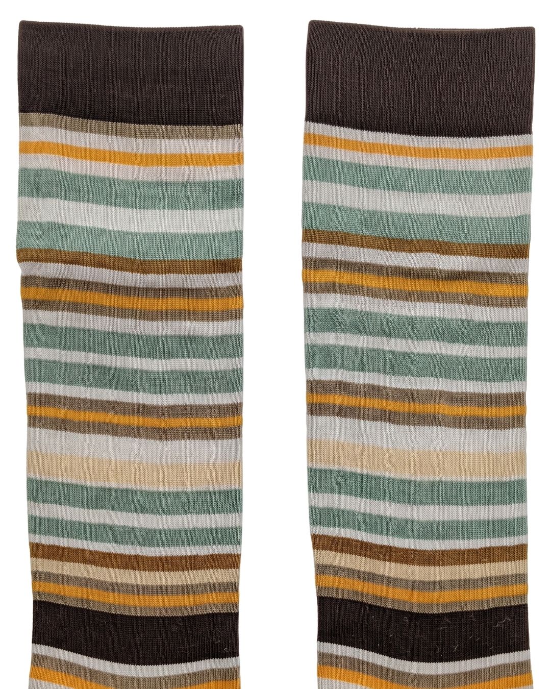 Missoni Missoni Brown Mens Multistripe Dress Socks-