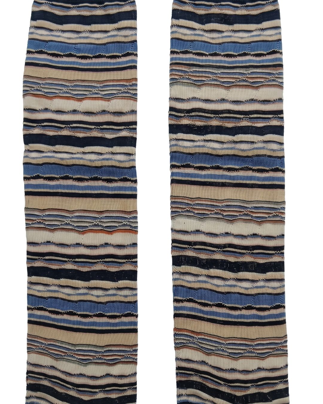 Missoni Missoni Navy  Mens Stripe Dress Socks-M