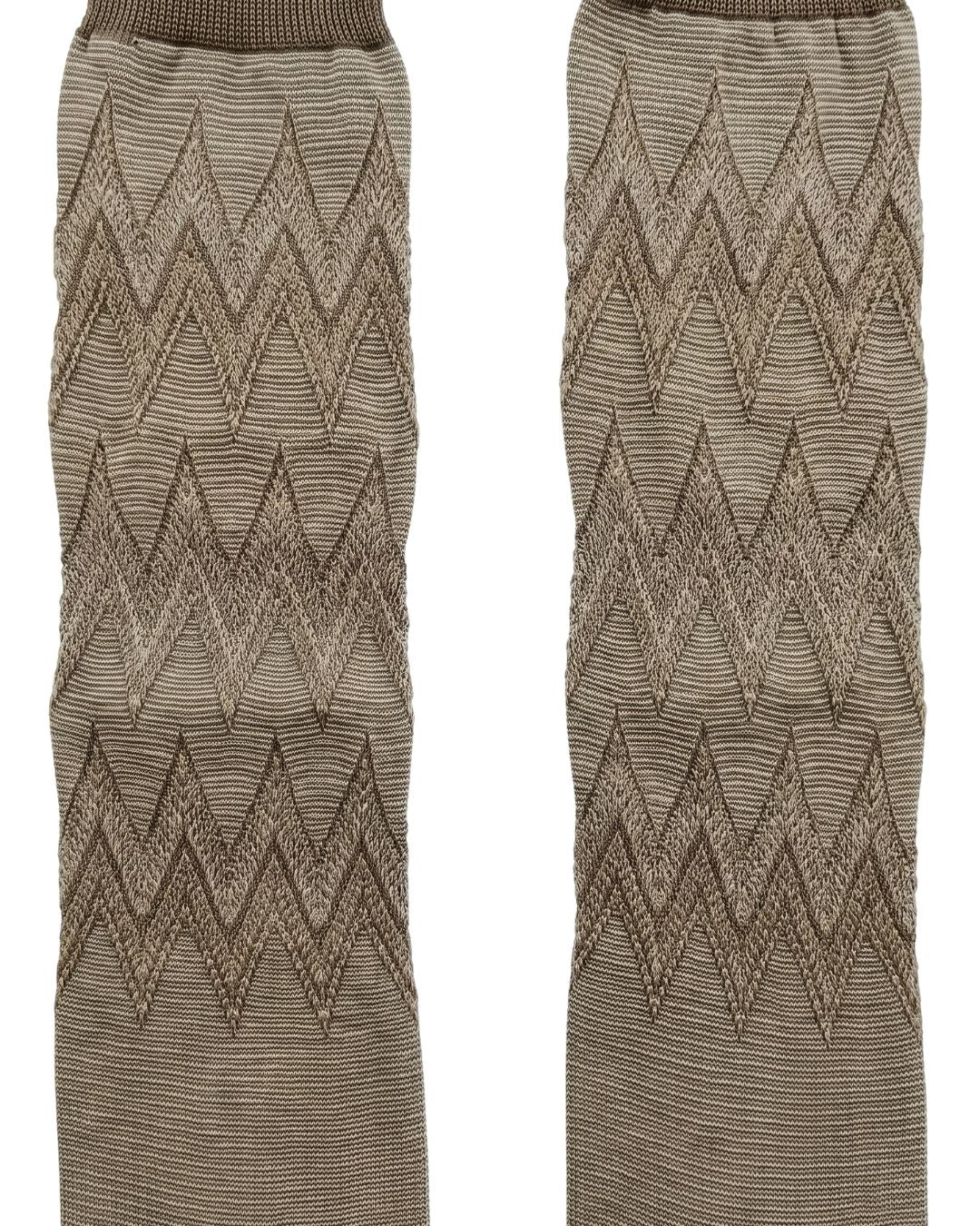 Missoni Missoni Sand Mens Chevron Dress Socks-